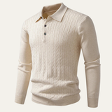 The Soverato Men’s Soft Cotton Casual Knit Polo Jumper