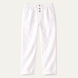 The Glenhaven Hill Men’s Breathable Straight Leg Cotton Linen Pants