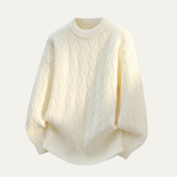 The Deerfield Men’s Soft O Neck Warm Knitted Sweater