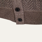 The Llangollen Men’s Button Up Casual Knit Cardigan with Pockets