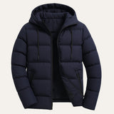 The Edinburgh Men's Waterproof Parka - Hooded Puffer Winter Jacket