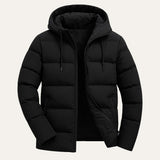 The Edinburgh Men's Waterproof Parka - Hooded Puffer Winter Jacket