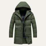 The Radcliffe Men’s Long Winter Parka Warm Hooded Down Jacket