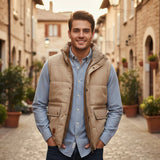 The Aspen Men's Warm Modern Fleece Lined Winter Gilet