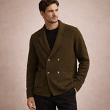 The Pisa Men’s Smart Casual Double Breasted Knit Cardigan