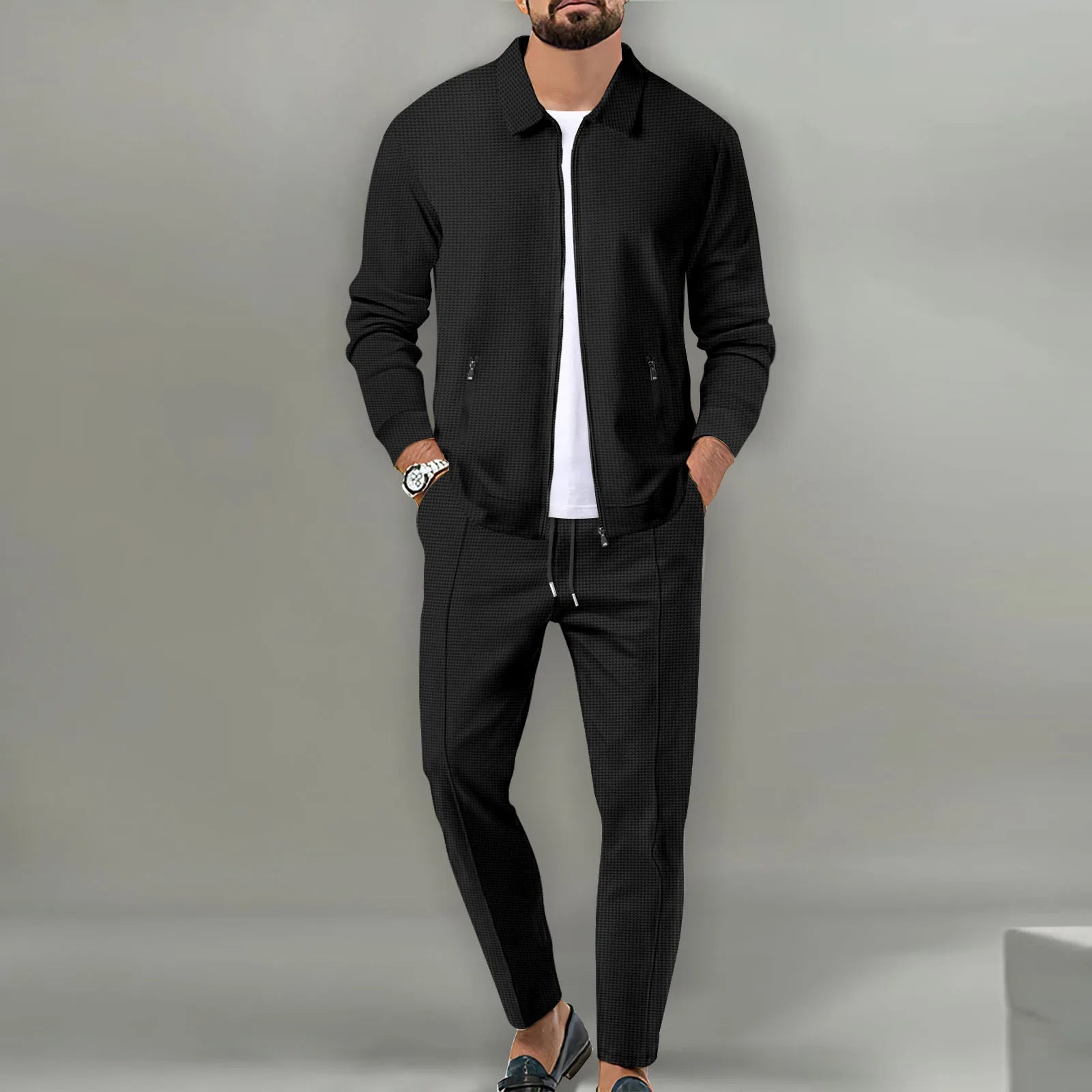 The Cornwall Fabric Set – Summer Shirt & Trousers for Men