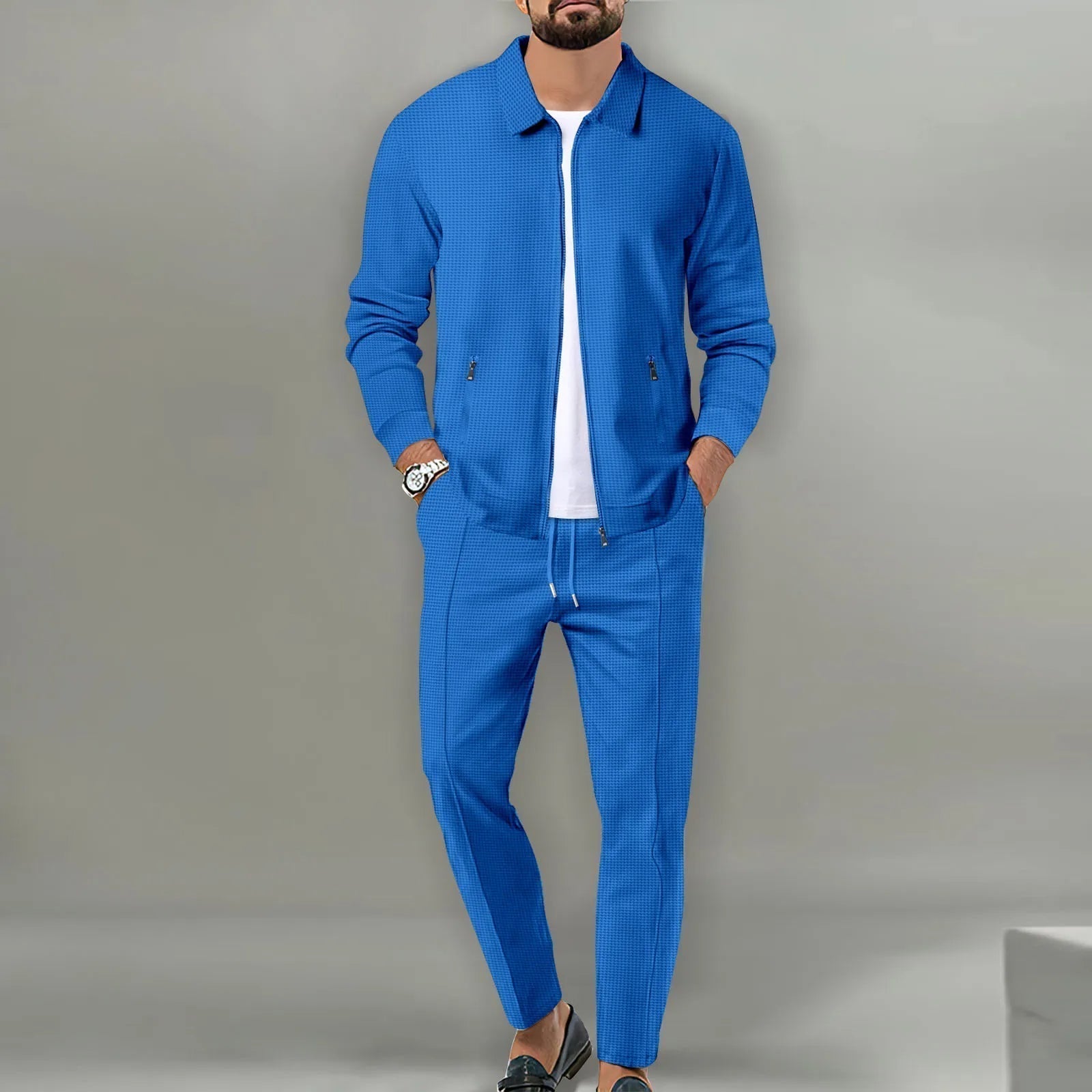 The Cornwall Fabric Set – Summer Shirt & Trousers for Men