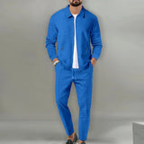 The Cornwall Linen Set – Summer Shirt & Trousers for Men