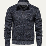 The San Fruttuoso Men’s Winter Zip Up Fleece Cardigan