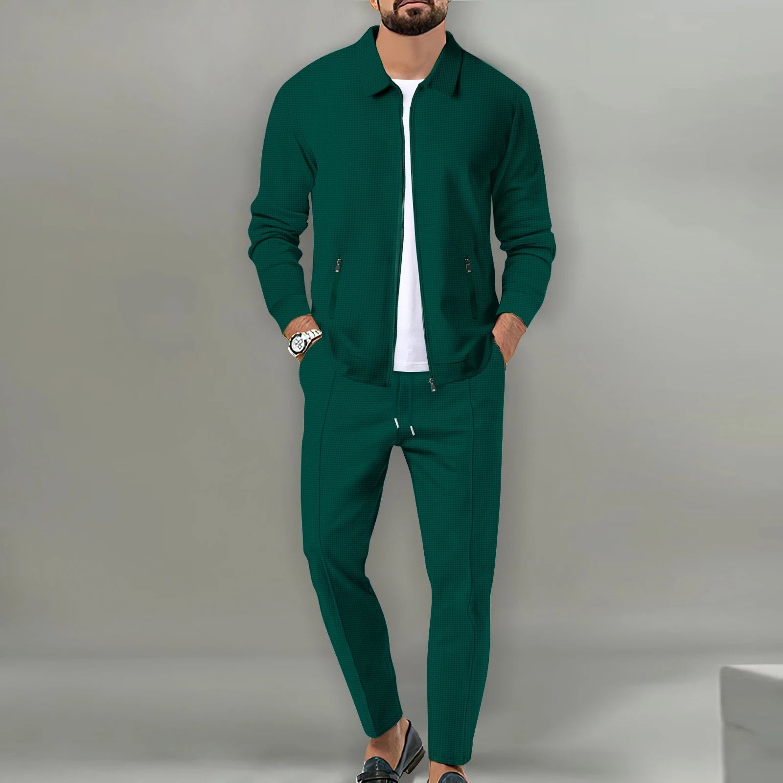 The Cornwall Fabric Set – Summer Shirt & Trousers for Men