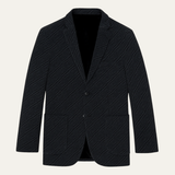 The Ellsworth Men’s Warm Fleece Lined Textured Winter Blazer
