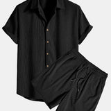 The Corsica Linen Set – Summer Shirt & Trousers for Men