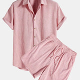 The Corsica Linen Set – Summer Shirt & Trousers for Men