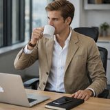 The Prestbury Men's Casual Lightweight Cotton Blazer