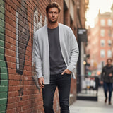 The Oslo Knit Cardigan – Men’s Open Front Casual Cardigan