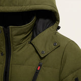 The Brookhaven Men’s Warm Hooded Winter Puffer Coat with Zipper Pockets