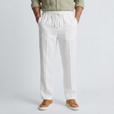 Damien - Fluid Linen Trousers