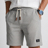 Timothée - Casual Shorts in Textured Knit