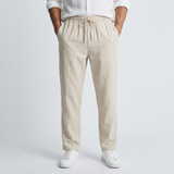 Adrien - Fluid Linen Trousers