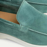 Classic Suède Loafer Apple Blue