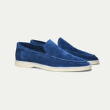 Classic Suède Loafer Berry Blue