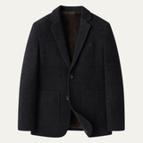 The Portwell Men’s Business Chenille Warm Fur Lined Blazer
