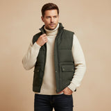 The Aspen Men's Warm Modern Fleece Lined Winter Gilet