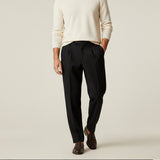 The Bologna Men’s Loose Fit Lightweight Linen Summer Pants