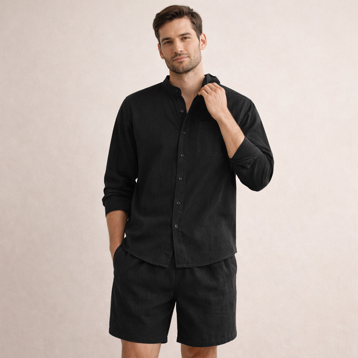 The Algrave Fabric Set – Summer Co-Ord for Men