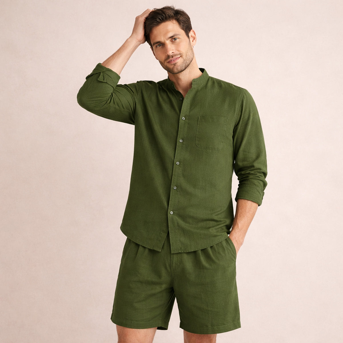 The Algrave Fabric Set – Summer Co-Ord for Men