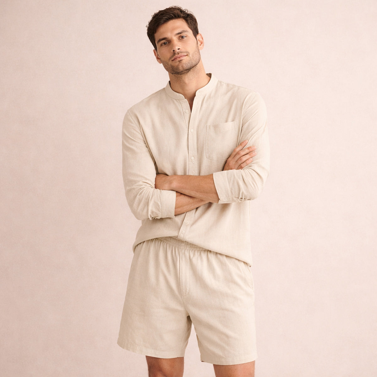 The Algrave Fabric Set – Summer Co-Ord for Men