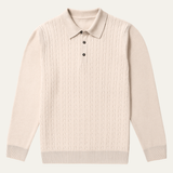 The Soverato Men’s Soft Cotton Casual Knit Polo Jumper