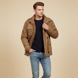 The Fenwick Men’s Thick Plush Lining Hooded Winter Jacket