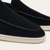 Classic Suède Loafer Navy Blue